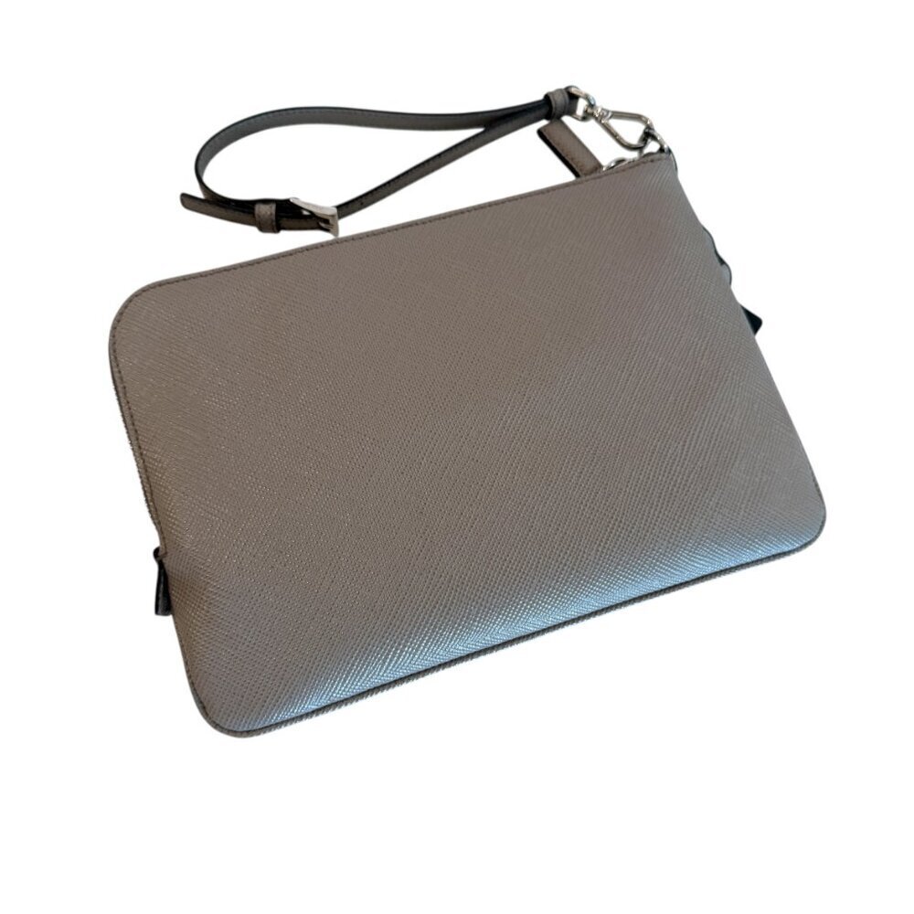 Prada‎ Grey Saffiano Leather Pouch Bag, 2NH024 - Picture 16 of 16